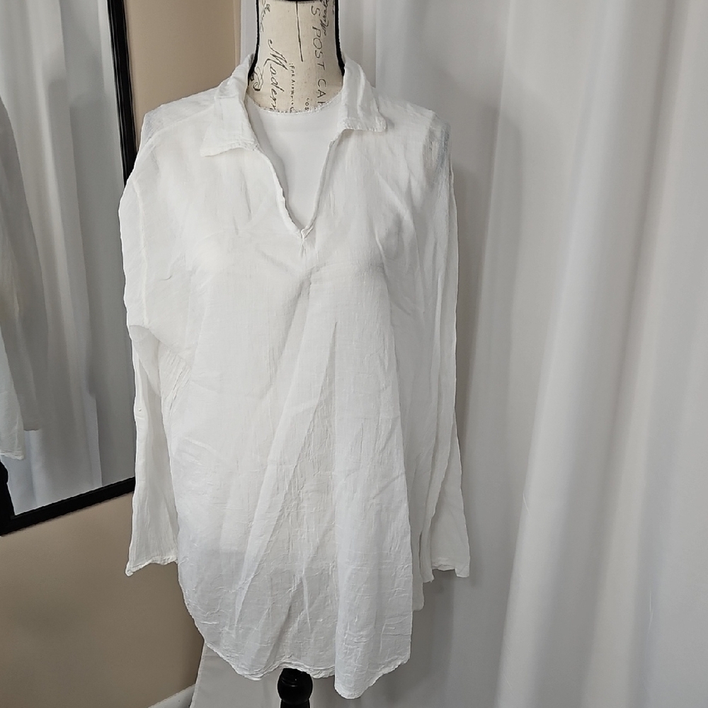 Bella Amore Crisp White Blouse
